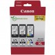 Canon PG-575XL x2/CL-576XL (5437C004), originálny atrament, čierny/farebný, 2x 15 + 12,6 ml, Multipack