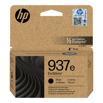 HP 4S6W9NE (937e), originálny atrament, čierny, EvoMore