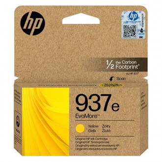 HP 4S6W8NE (937e), originálny atrament, žltý, EvoMore