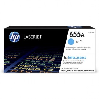 HP CF451A (655A), originálny toner, azúrový