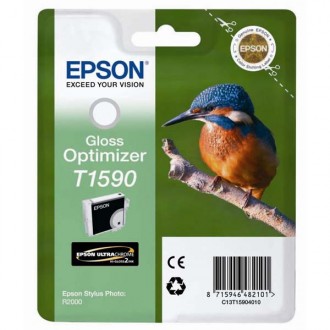 Epson T1590 (C13T15904010), originálny atrament, gloss optimizer, 17 ml