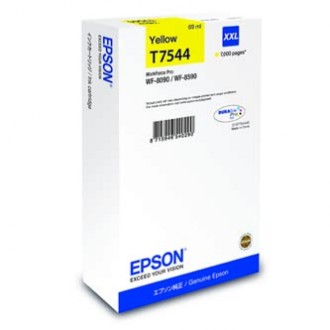 Epson T7544XXL (C13T754440), originálny atrament, žltý, 69 ml