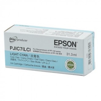 Epson PJIC7-LC (C13S020689), originálny atrament, svetlo azúrový, 31,3 ml