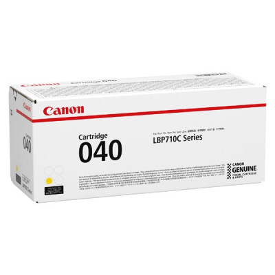 Canon 040Y (0454C001), originálny toner, žltý