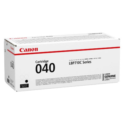 Canon 040Bk (0460C001), originálny toner, čierny