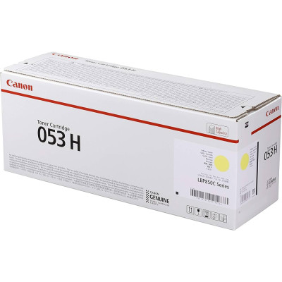 Canon 053HY (2191C001), originálny toner, žltý