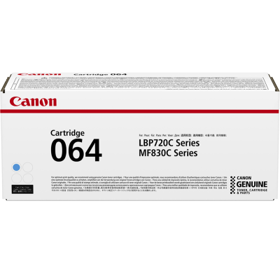 Canon 064C (4935C001), originálny toner, azúrový