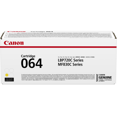 Canon 064Y (4931C001), originálny toner, žltý