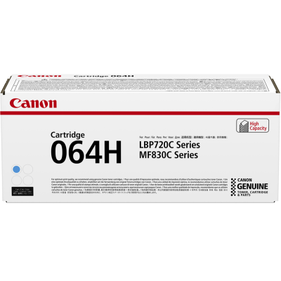 Canon 064HC (4936C001), originálny toner, azúrový, XL