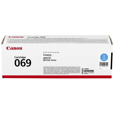 Canon 069C (5093C002), originálny toner, azúrový