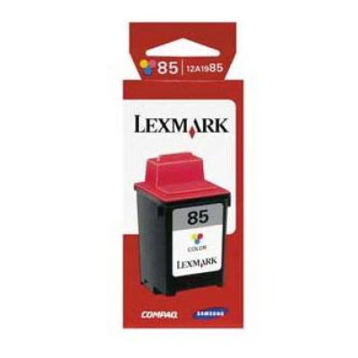 Lexmark 12A1985E (#85), originálny atrament, farebný