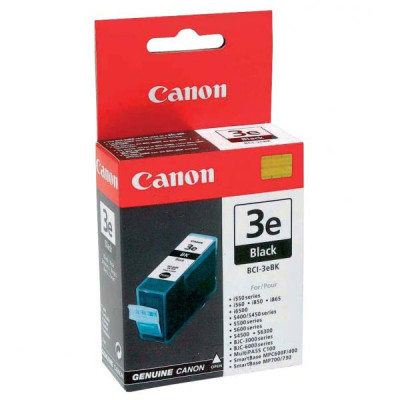 Canon BCI-3eBk (4479A002), originálny atrament, čierny, 27 ml