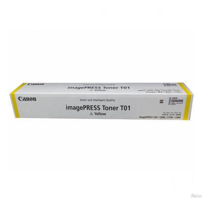 Canon T01Y (8069B001), originálny toner, žltý