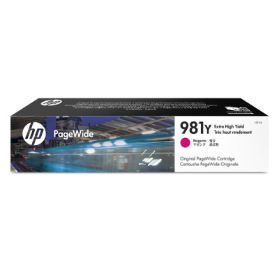 HP L0R14A (981Y), originálny atrament, purpurový, 185 ml