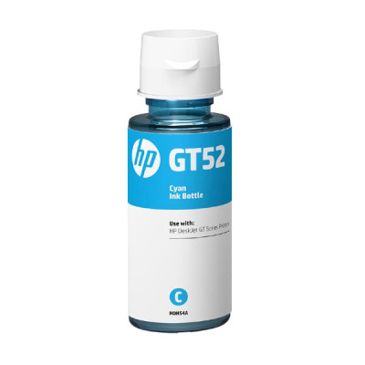 HP M0H54AE (GT52), originálny atrament, azúrový, 70 ml