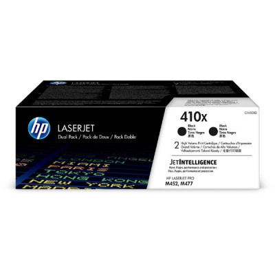 HP CF410XD (410X), originálny toner, čierny, 2-pack