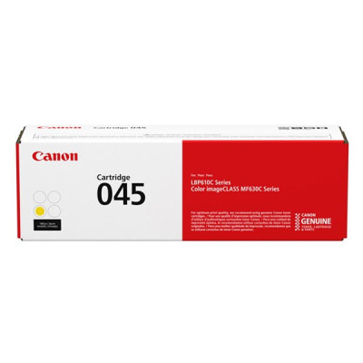 Canon 045Y (1239C002), originálny toner, žltý