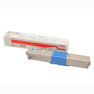 Oki C332 (46508711), originálny toner, azúrový