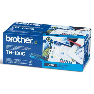 Brother TN-130C, originálny toner, azúrový