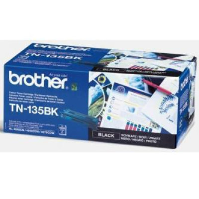 Brother TN-135Bk, originálny toner, čierny