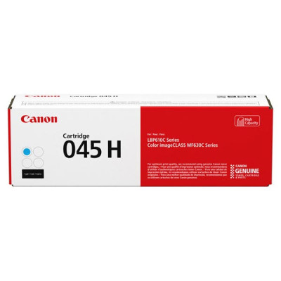 Canon 045HC (1245C002), originálny toner, azúrový