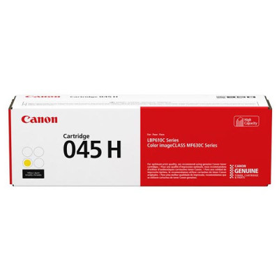 Canon 045HY (1243C002), originálny toner, žltý