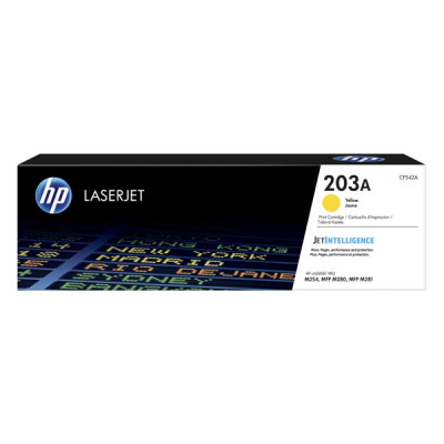 HP CF542A (203A), originálny toner, žltý