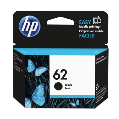 HP C2P04AE (62), originálny atrament, čierny