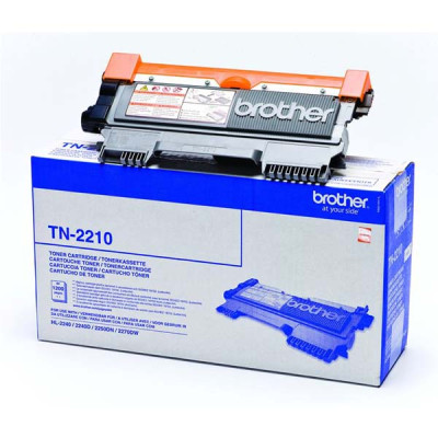 Brother TN-2210Bk, originálny toner, čierny