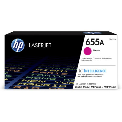 HP CF453A (655A), originálny toner, purpurový