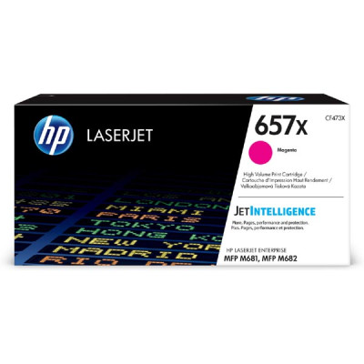 HP CF473X (657X), originálny toner, purpurový