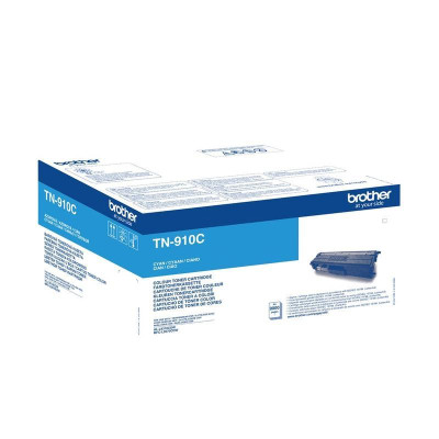 Brother TN-910C, originálny toner, azúrový