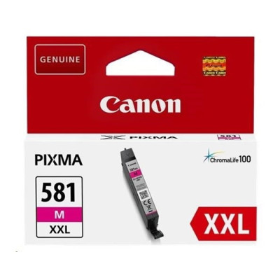 Canon CLI-581XXL M (1996C001), originálny atrament, purpurový, 11,7 ml, XXL