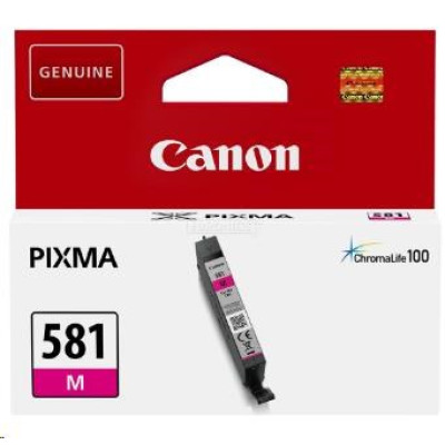 Canon CLI-581 M (2104C001), originálny atrament, purpurový, 5,6 ml