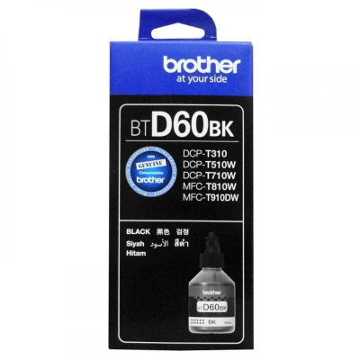 Brother BT-D60BK, originálny atrament, čierny, 108 ml