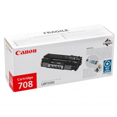 Canon CRG-708HBk (0917B002), originálny toner, čierny