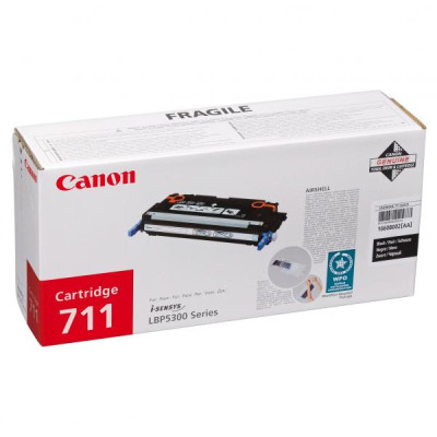 Canon CRG-711Bk (1660B002), originálny toner, čierny