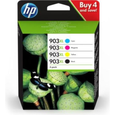 HP 3HZ51AE (903XL), originálny atrament, CMYK, 4-pack