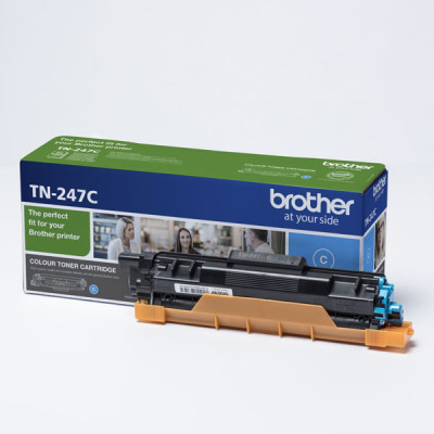 Brother TN-247C, originálny toner, azúrový