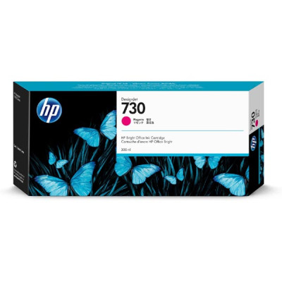 HP P2V69A (730), originálny atrament, purpurový, 300 ml