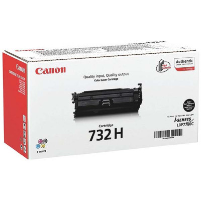 Canon CRG-732HBk (6264B002), originálny toner, čierny