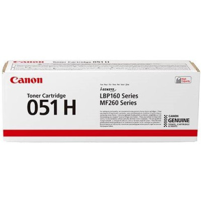 Canon 051H (2169C002), originálny toner, čierny