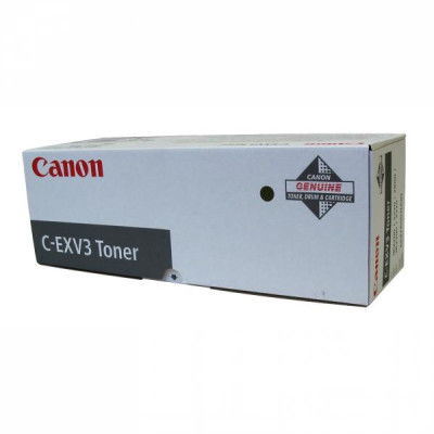 Canon C-EXV3Bk (6647A002), originálny toner, čierny