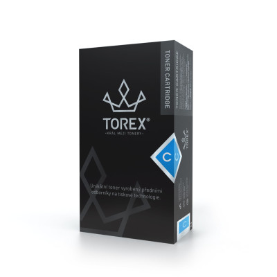 Sharp MX-23GTCA, TOREX® toner, azúrový