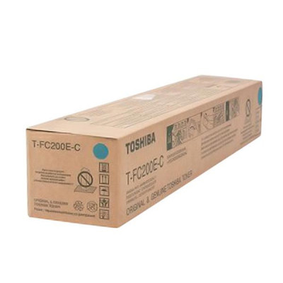 Toshiba T-FC200E-C (6AJ00000119), originálny toner, azúrový