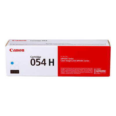 Canon 054HC (3027C002), originálny toner, azúrový