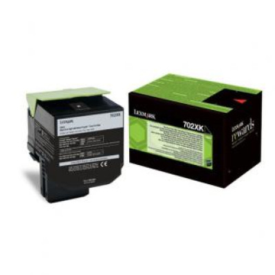 Lexmark 70C2XK0 (70C2XKE), originálny toner, čierny