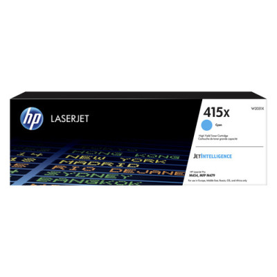 HP W2031X (415X), originálny toner, azúrový, XL