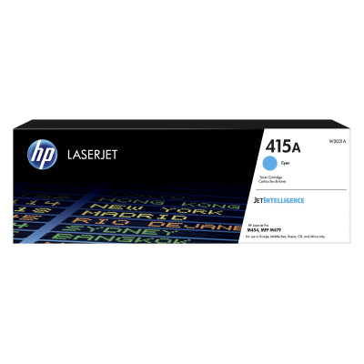 HP W2031A (415A), originálny toner, azúrový