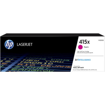 HP W2033X (415X), originálny toner, purpurový, XL